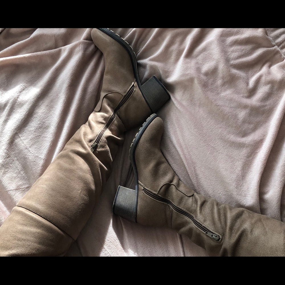 Knee high boots